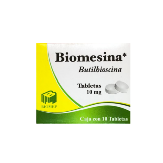 BIOMESINA  10TABLETAS