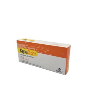 CEPOBROM (CEFALEXINA / BROMHEXINA 500 MG -8.782 MG).