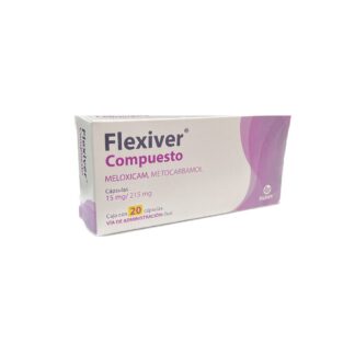FLEXIVER COMPUESTO 15/215MG Capsulas - c/20