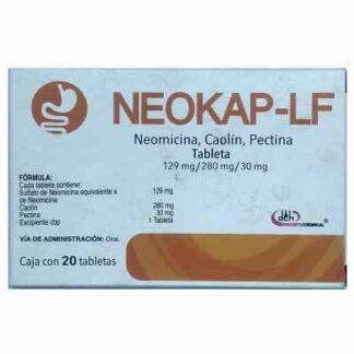 neomicina caolin pectina tabletas