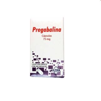 PREGABALINA 75MG ULTRA Capsulas - c/14