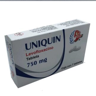 UNIQUIN LEVOFLOXACINO 750MG