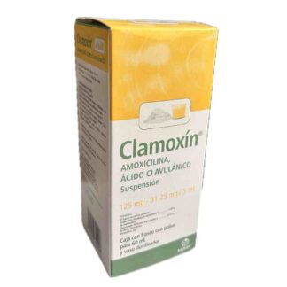 CLAMOXÍN AMOXICILINA, ÁCIDO CLAVULÁNICO SUS. 125MG-31.25MG/5ML - 60 ml