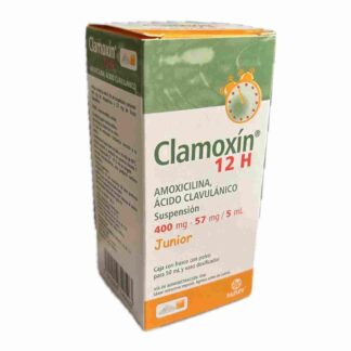 CLAMOXIN 12H JUNIOR 400/57MG Suspension - 50 ml