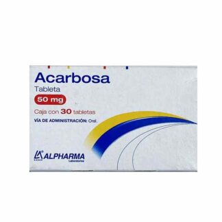 ACARBOSA 50MG ALPHARMA Tabletas - c/30