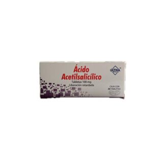 ACIDO ACETILSALICILICO ULTRA Tabletas LR - c/30