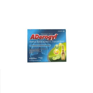 ADEROGYL 5 AMPOLLETAS 3 ML