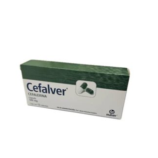 CEFALVER (CEFALEXINA 500MG) 12CAPS