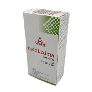 CEFOTAXIMA SOL INY 1G 4ML AMSA LGEN