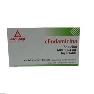 CLINDAMICINA 600MG AMSA Solucion Inyectable - c/1