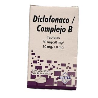 DICLOFENACO/COMPLEJO B  CAJA C/30 TAB