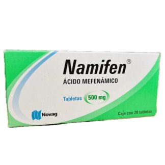 NAMIFEN ÁCIDO MEENÁMICO 500MG C/20 TAB