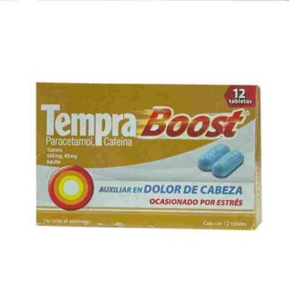 TEMPRA BOOST 500MG/65MG TAB 12