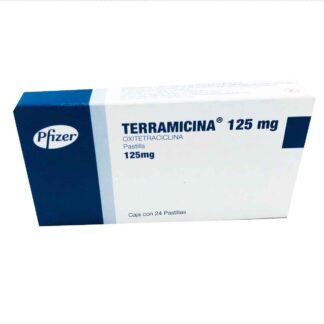 TERRAMICINA 125MG (TROCISCOS)