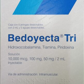 BEDOYECTA-TRI Solucion Inyectable - c/5