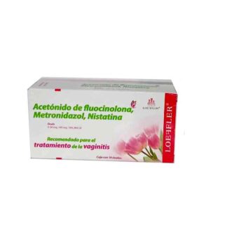 GYNOFFLER-V/ACETONIDO DE FLUOCINOLONA,METRONIDAZOL,NISTATINA Ovulos - c/10