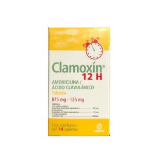 CLAMOXIN 12H 875/125MG Tabletas - c/14