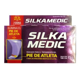 SILKA PIE DE ATLETA GEL 15 G