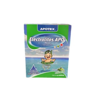ELECTROLITOS APO LIMON Polvo en Sobres - c/4
