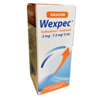 WEXPEC SALBUTAMOL - AMBROXOL 2MG-7.5MG/5ML 120ML