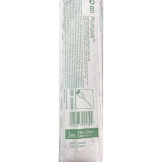 JERINGA DESECHABLE DE 3ML VERDE 21GX32MM