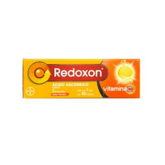 REDOXON ACIDO ASCORBICO 10 TABLETAS SABOR NARANJA