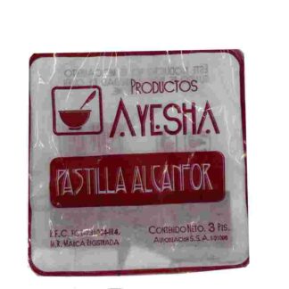 PASTILLA ALCANFOR
