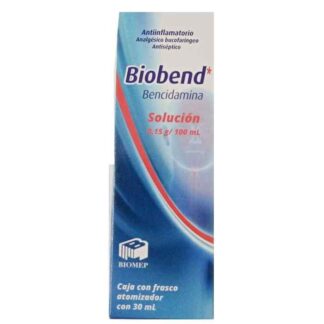 BIOBEND BENCIDAMINA SOLUCION 0.15G/100 ML