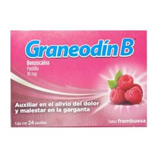 GRANEODIN B 24 PASTILLAS  FRAMBUESA