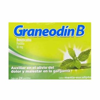 GRANEODIN B SABOR MENTA-EUCALIPTO  C/24 PASTILLAS