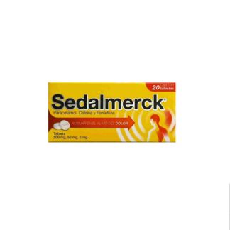 SEDALMERCK C/20 TABLETAS