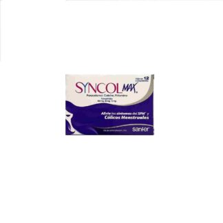 SYNCOL MAX 12 COMPRIMIDOS