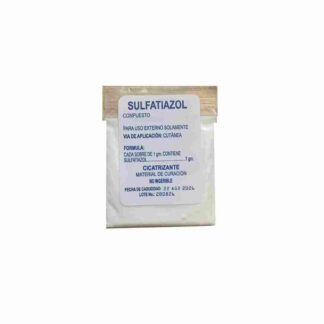 SULFATIAZOL COMPUESTO PVO 1 GR