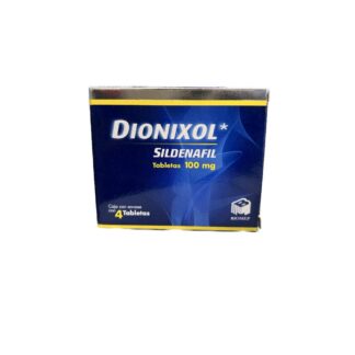 DIONIXOL SILDENAFIL 100MG  C/4 TABLETAS