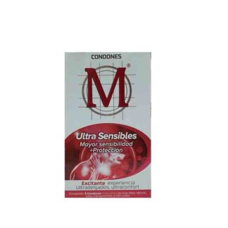 PRESERVATIVO M ULTRA SENSIBLES CON 3
