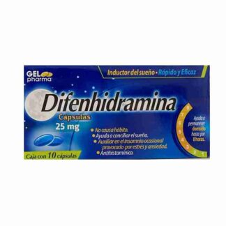 DIFENHIDRAMINA 25MG