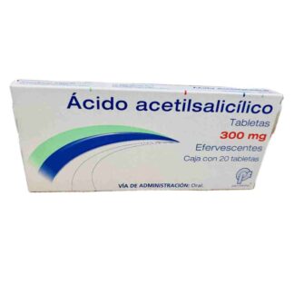 ACIDO ACETILSALICILICO 300MG C/20 TAB EFERVECENTES