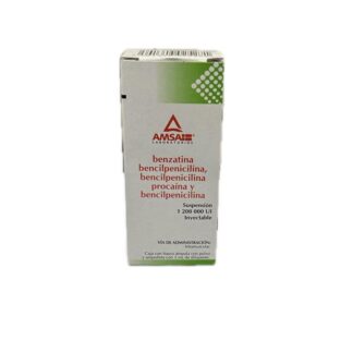 BENZATINA COMPUESTA  1 INY  1200000 UL INYECTABLE