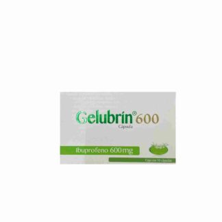 Gelubrin 600 capsulas (ibuprofeno)