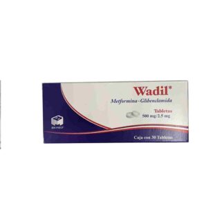 WADIL tabletas 500mg/2.5mg