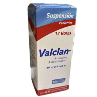 VALCLAN  PEDIÁTRICA 200MG/28.5MG/5ML  Susp