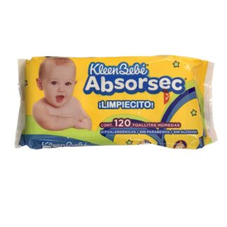 KBB ABSORSEC TOALLITAS HUMEDAS C/120