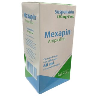 MEXAPIN (AMPICILINA 125MG/5ML) 60ML