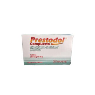 PRESTODOL COMPUESTO 250 MG 10 TABLETAS