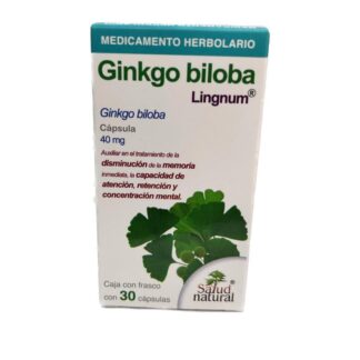 GINKGO BILOBA  LINGNUM 30 CAPSULAS