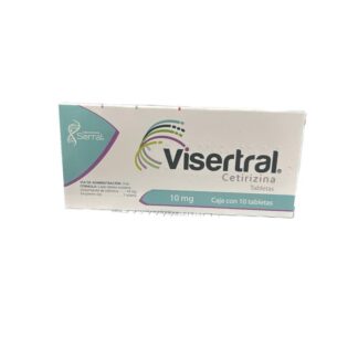 VISERTRAL TABLETAS 10MG C/10