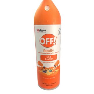 REPELENTE OFF AEROSOL FAMILY USO DIARIO 170  GR