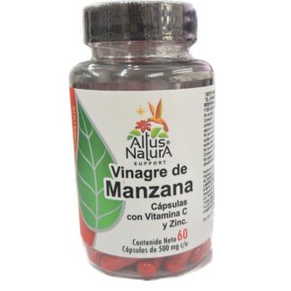 VINAGRE DE MANZANA 500MG  60 CAPSULAS