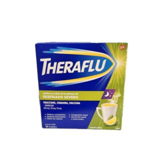 THERAFLU 10 SOBRES LIMON NOCHE