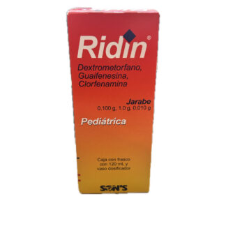 RIDIN PEDIATRICO JARABE  CAJA CON FRASCO 120ML